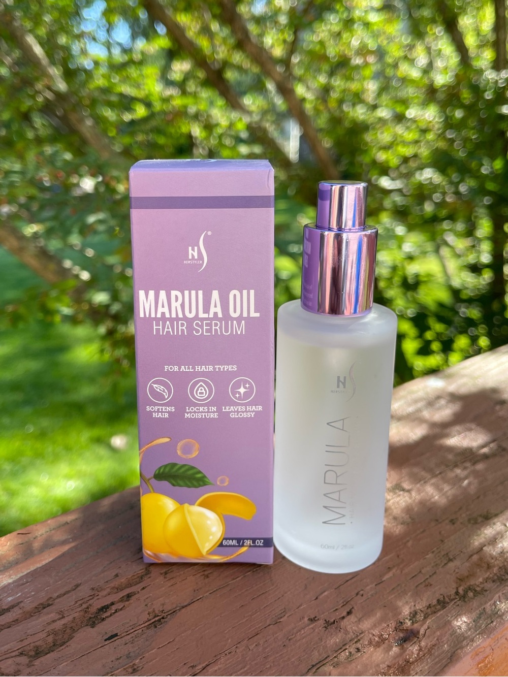 Marula Oil Hair Serum| Hydrating Hair Treatment